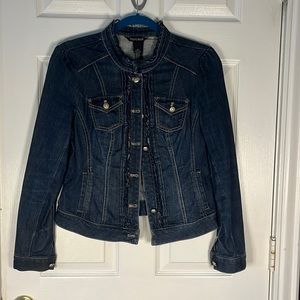 WHBM denim jacket size 8